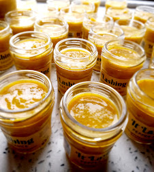 Open pepper sauce jars